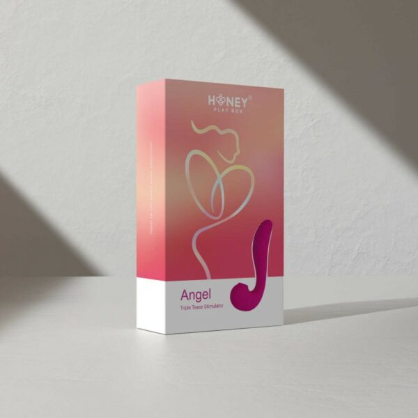 Angel - Vibromasseur clitoridien 3 en 1 - Rose – Image 2