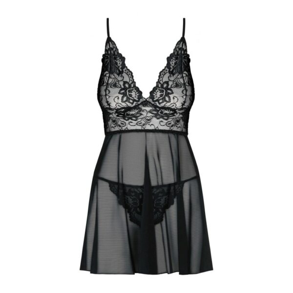 Idillia | Imperia Babydoll - Noir – Image 4