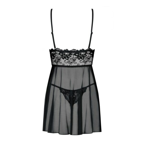 Idillia | Imperia Babydoll - Noir – Image 3