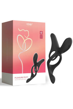 Vibromasseur pour couples contrôlé par application
